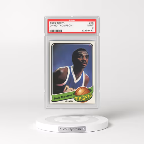 1979 Topps #50 David Thompson (PSA 9 MINT)