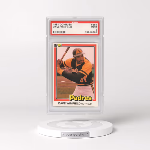 1981 Donruss #364 Dave Winfield (PSA 9 MINT)