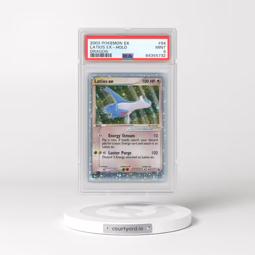2003 Pokémon EX Dragon #94 Latios EX - Holo Holo (PSA 9 MINT)
