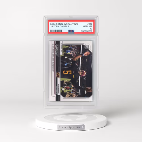 2024 Panini Instant NFL #112 Jayden Daniels (PSA 10 GEM MINT)