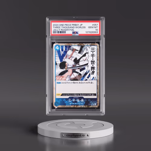 2024 One Piece Japanese PRB01-Premium Booster -One Piece Card the Best #057 Three Thousand Worlds -