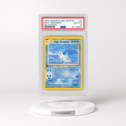2002 Pokémon Neo Destiny #45 Light Dewgong - 1st Edition (PSA 10 GEM MINT)