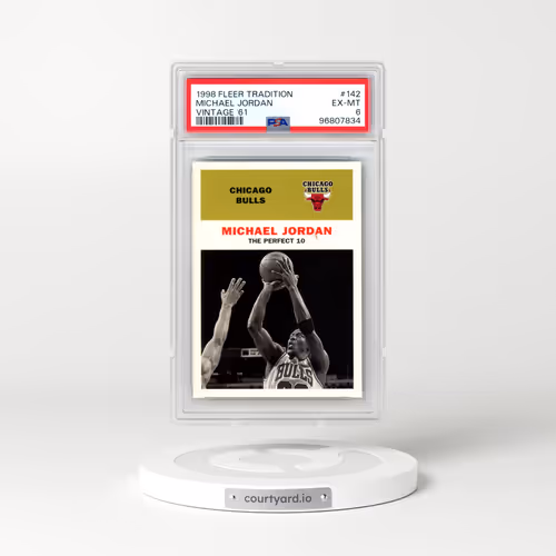 1998 Fleer Tradition Vintage '61 #142 Michael Jordan (PSA 6 EX-MT)