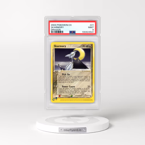 2003 Pokémon EX Dragon #21 Skarmory (PSA 9 MINT)