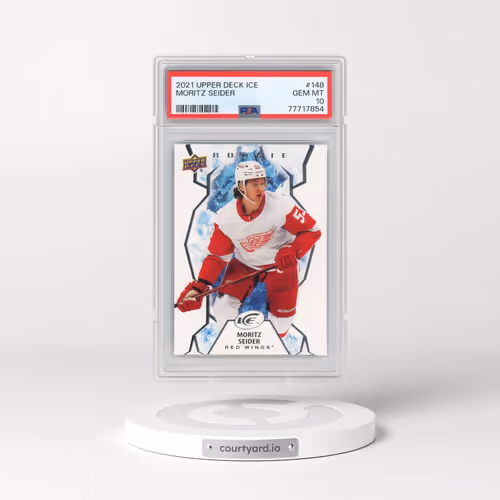 2021 Upper Deck Ice #148 Moritz Seider (PSA 10 GEM MINT)
