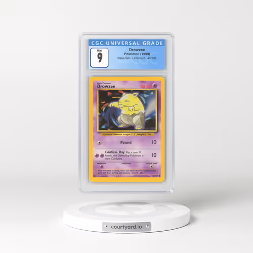 1999 Base Set #49 Drowzee (CGC 9 MINT)