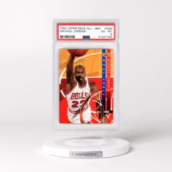 1993 Upper Deck All-NBA #AN4 Michael Jordan (PSA 6 EX-MT)