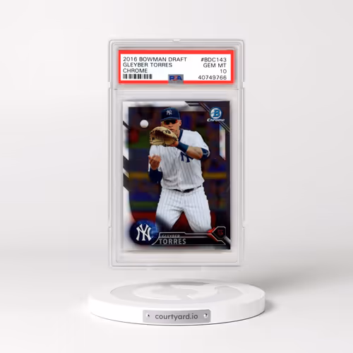 2016 Bowman Draft #BDC143 Gleyber Torres - Chrome (PSA 10 GEM MINT)