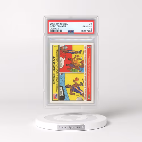 2003 Bazooka Comics #8 Kobe Bryant (PSA 10 GEM MINT)