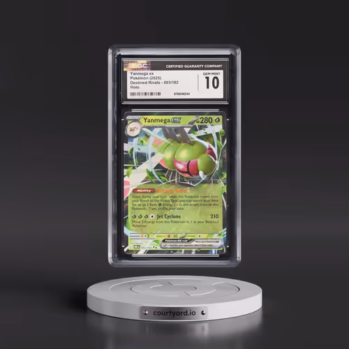 2025 Destined Rivals - DRI EN #003/182 Yanmega ex - Holo (CGC 10 GEM MINT)