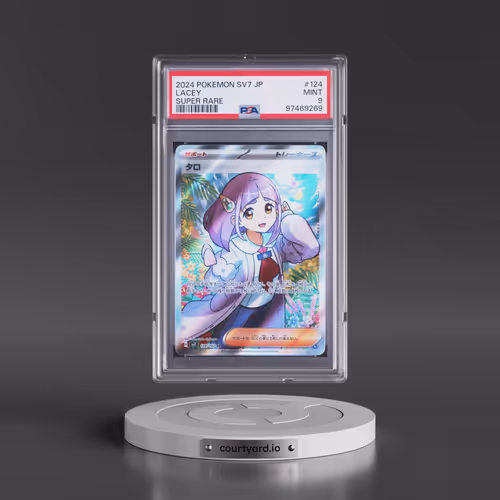 2024 Pokémon SV7-Stellar Miracle #124 Lacey - Super Rare (PSA 9 MINT)