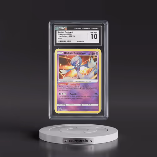2022 Lost Origin #069/196 Radiant Gardevoir - Holo (CGC 10 GEM MINT)