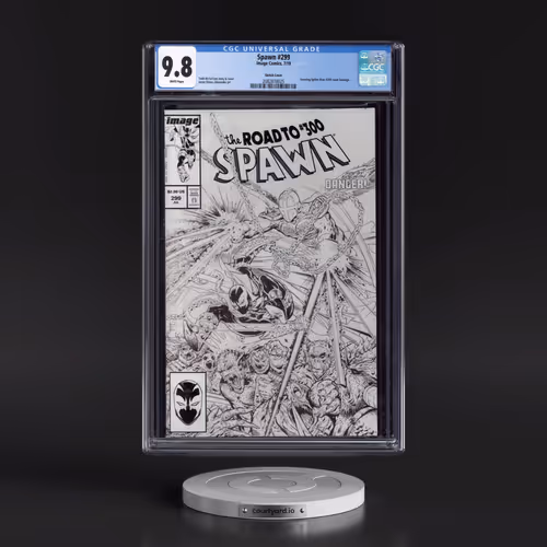 Spawn #299 CGC 9.8 White Pages (Image Comics, 7/19) - Universal Sketch Cover