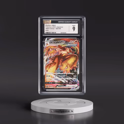 2021 VMAX Climax #020/184 Blaziken VMAX - Holo (CGC 9 MINT)