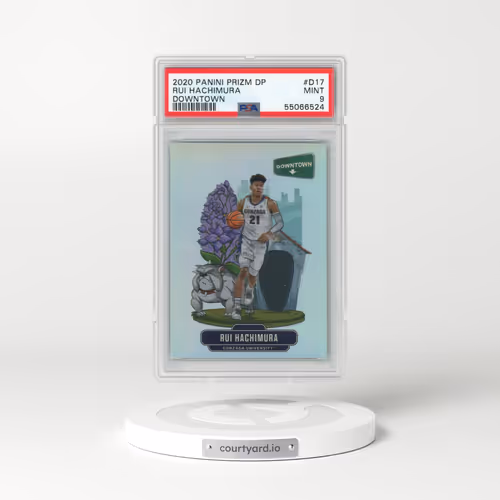 2020 Panini Prizm Draft Picks Downtown #D17 Rui Hachimura (PSA 9 MINT)