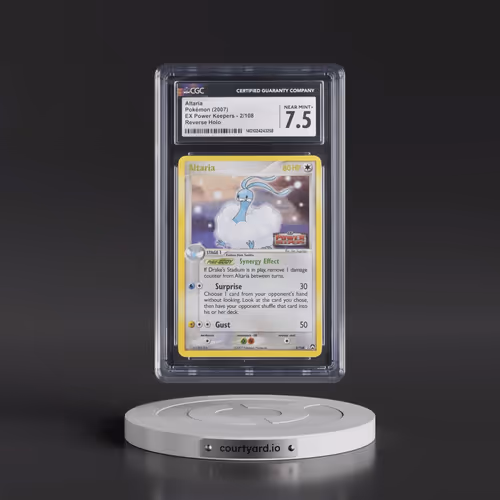 2007 EX Power Keepers #2/108 Altaria - Reverse Holo (CGC 7.5 NM+)