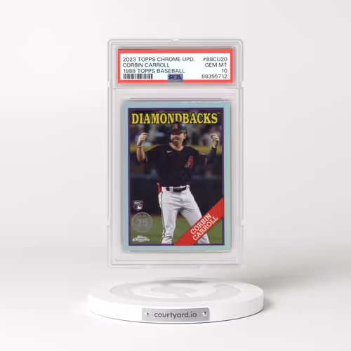 2023 Topps Chrome Update 1988 Topps Baseball #88CU20 Corbin Carroll (PSA 10 GEM MINT)