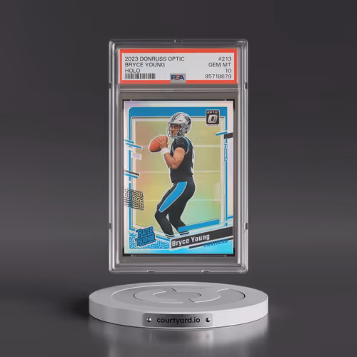 2023 Panini Donruss Optic #213 Bryce Young - Holo (PSA 10 GEM MINT)