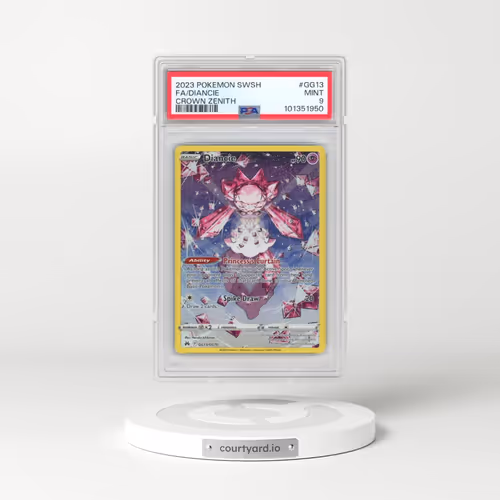 2023 Pokémon Sword and Shield Crown Zenith #GG13 Diancie - Full Art (PSA 9 MINT)