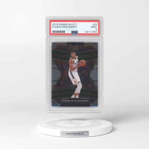 2019 Panini Select #22 Giannis Antetokounmpo (PSA 9 MINT)