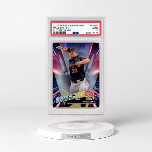 2024 Topps Chrome Update Future Stars #FSU17 Paul Skenes (PSA 9 MINT)