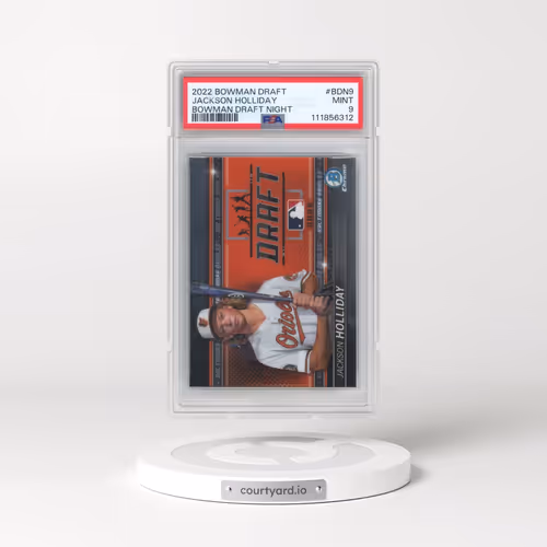 2022 Bowman Draft Bowman Draft Night #BDN9 Jackson Holliday (PSA 9 MINT)