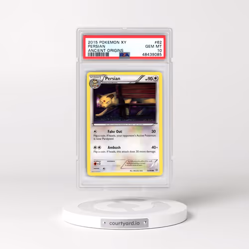 2015 Pokémon XY Ancient Origins #62 Persian (PSA 10 GEM MINT)