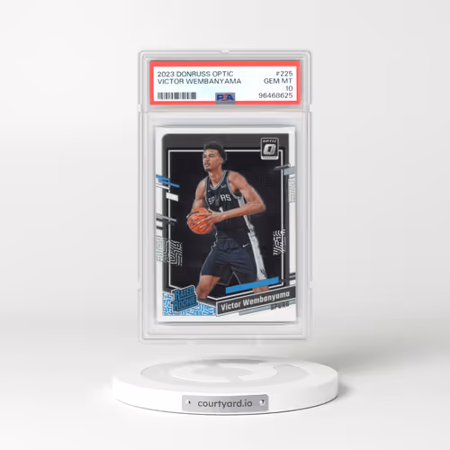 2023 Panini Donruss Optic #225 Victor Wembanyama (PSA 10 GEM MINT)