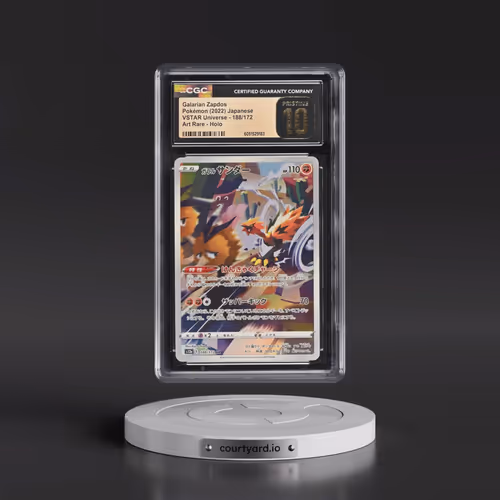 2022 VSTAR Universe #188/172 Galarian Zapdos - Art Rare Holo (CGC 10 PRISTINE)