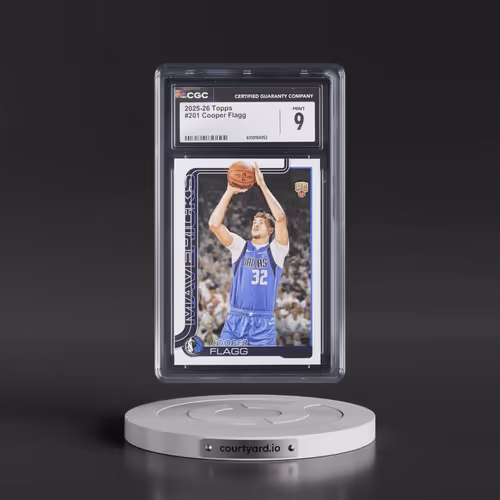2025 Topps #201 Cooper Flagg (CGC 9 MINT)