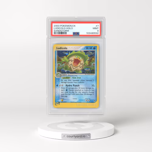 2003 Pokémon EX Sandstorm #7 Ludicolo - Holo (PSA 9 MINT)