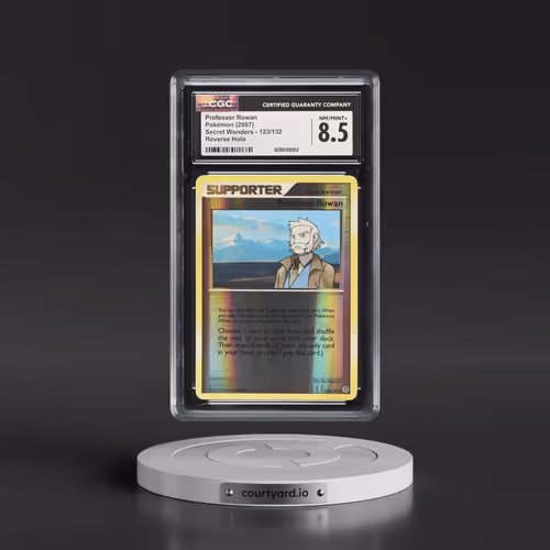 2007 Secret Wonders #123/132 Professor Rowan - Reverse Holo (CGC 8.5 NM-MT+)
