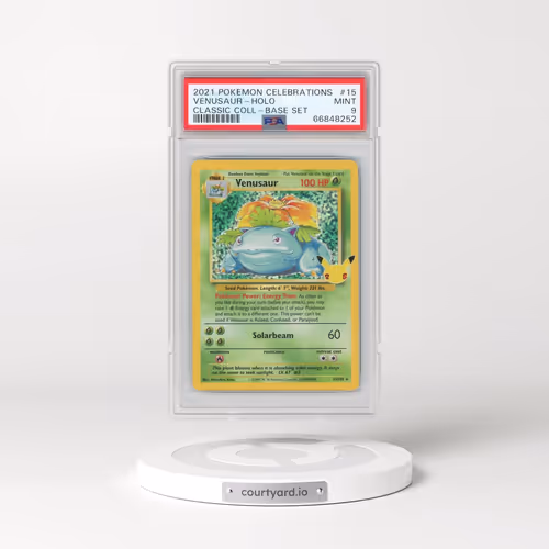 2021 Pokémon Celebrations Classic Collection #15 Venusaur - Holo (PSA 9 MINT)
