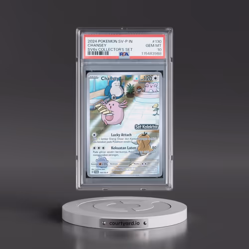2024 Pokémon SV-P Promo #130 Chansey - Transfiguration Mask Collector's Set (PSA 10 GEM MINT)