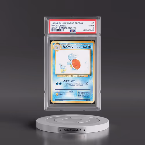 1999 Pokémon Promo Southern Islands #8 Wartortle - Southern Island-T.I. (PSA 9 MINT)