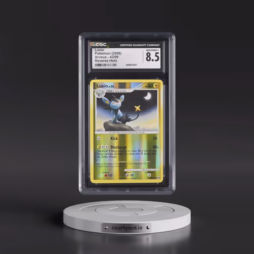 2009 Arceus #43/99 Luxio - Reverse Holo (CGC 8.5 NM-MT+)