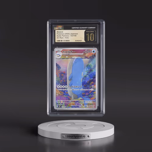 2025 Battle Partners - sv9 #103/100 Wailord - Art Rare Holo (CGC 10 PRISTINE)