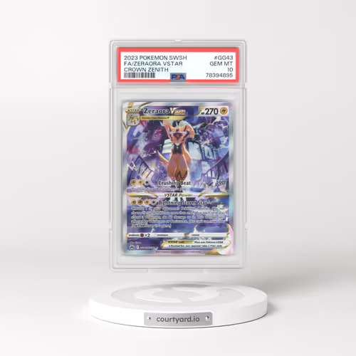 2022 Crown Zenith #GG43 Zeraora VSTAR - Holo (PSA 10 GEM MINT)