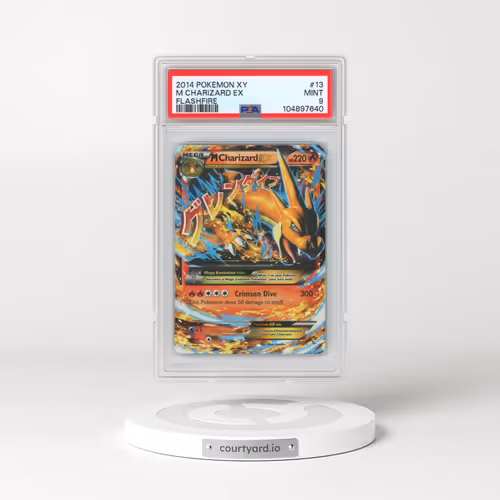 2014 Pokémon XY Flashfire #13 M Charizard EX - Holo (PSA 9 MINT)