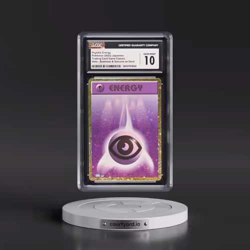2023 Trading Card Game Classic - CLF, CLL, CLK #PSY Psychic Energy - Blastoise & Suicune ex Deck