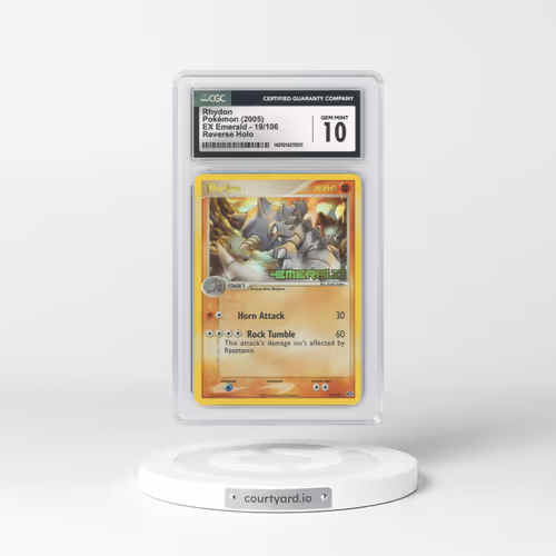 2005 EX Emerald #19 Rhydon - Holo (CGC 10 GEM MINT)