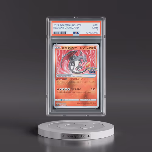 2022 Pokémon Go #011 Radiant Charizard - Holo (PSA 9 MINT)