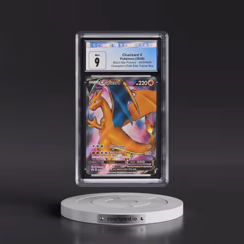 2017 Black Star Promos - Sword & Shield #SWSH050 Charizard V - Champion's Path Elite Trainer Box (Ho