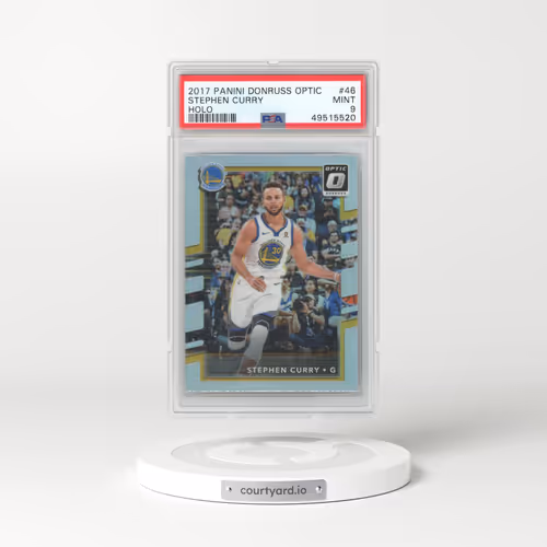 2017 Panini Donruss Optic #46 Stephen Curry (PSA 9 MINT)