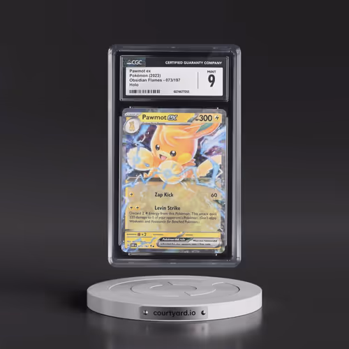2023 Obsidian Flames - OBF EN #073/197 Pawmot ex - Holo (CGC 9 MINT)