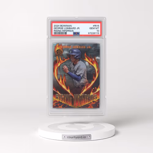 2024 Bowman Rising Infernos #RI15 George Lombard Jr. (PSA 10 GEM MINT)