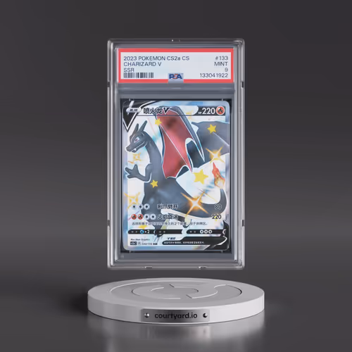 2023 Pokémon Simplified Cs2a C-Vivid Portrayals: Obsidian #133 Charizard V - Holo Ssr (PSA 9 MINT)