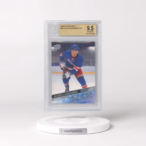 2020 Upper Deck #201 Alexis Lafreniere (BGS 9.5 GEM MINT)