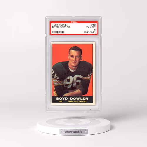 1961 Topps #43 Boyd Dowler (PSA 6 EX-MT)