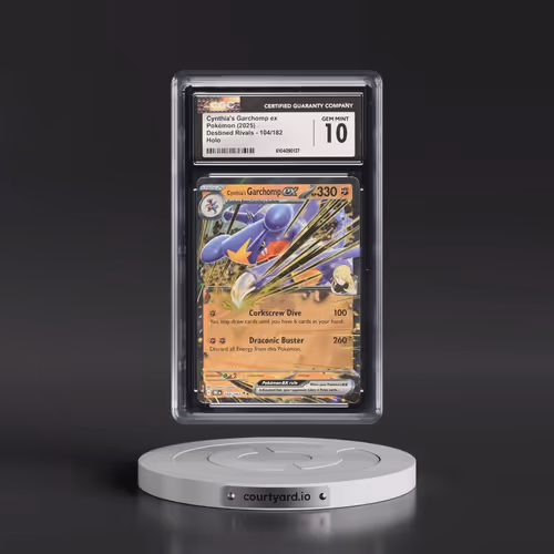 2025 Destined Rivals - DRI EN #104/182 Cynthia's Garchomp ex - Holo (CGC 10 GEM MINT)